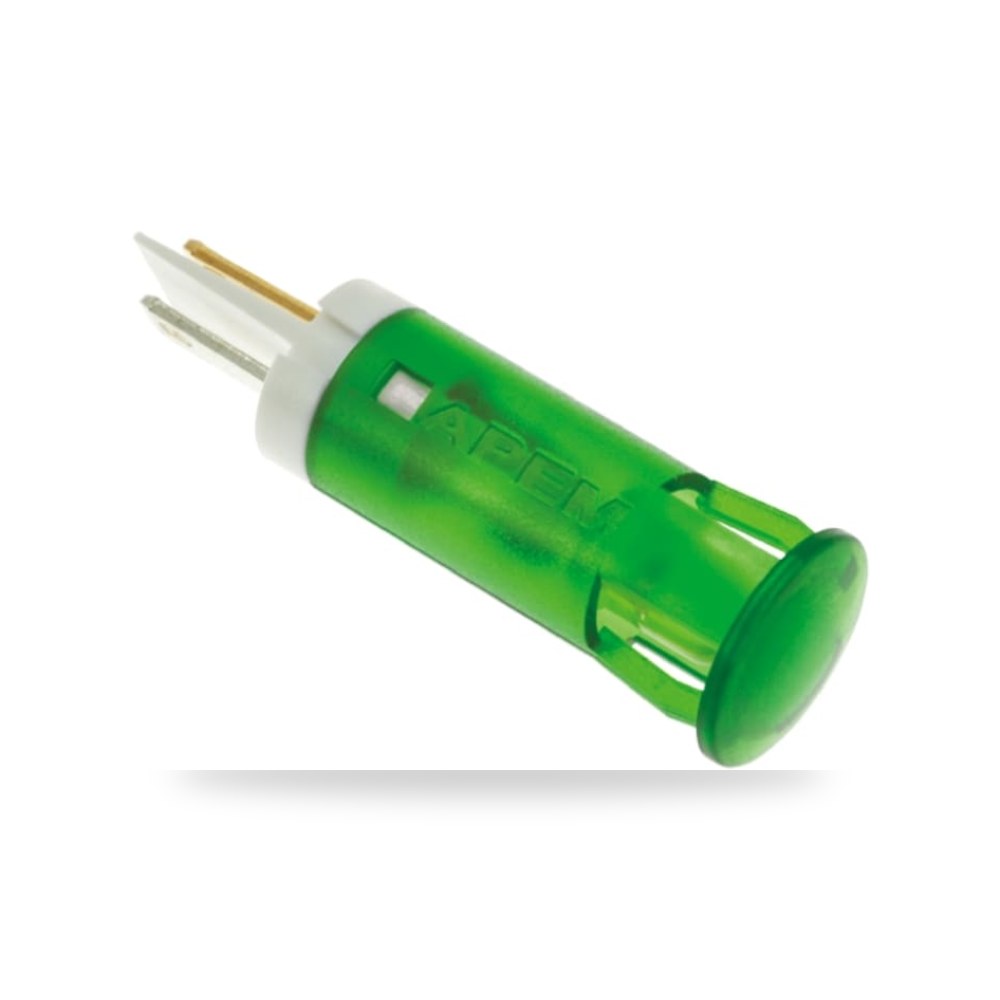 لمبة بيان وإشارة لوحات 12V DC أخضر طراز A RS ريمكو للتوريدات الصناعية (Reemco Industrial)