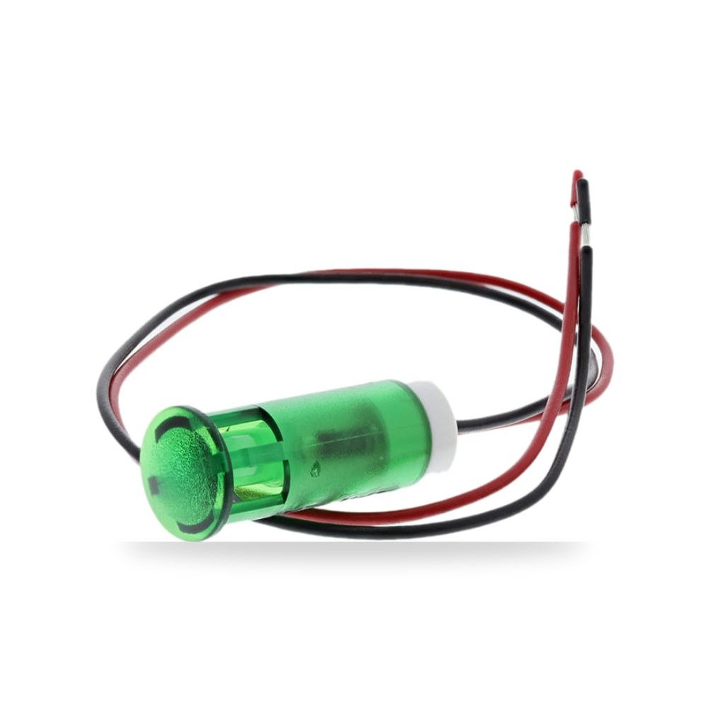 لمبة بيان وإشارة لوحات 220V AC أخضر فئة ريمكو للتوريدات الصناعية (Reemco Industrial)