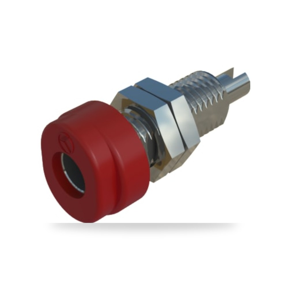 قابس موزة فحص واختبار 4 مم أحمر طراز E متين ريمكو للتوريدات الصناعية (Reemco Industrial)