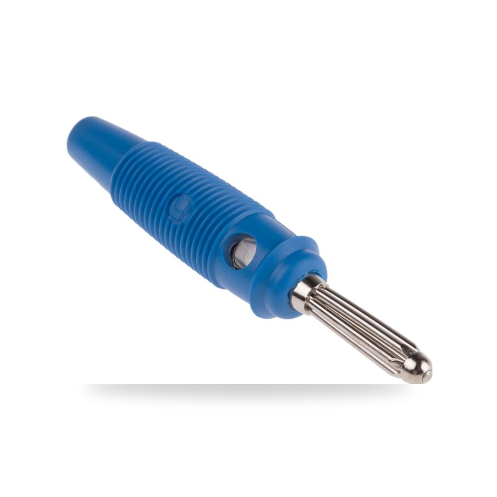 قابس موزة فحص واختبار 4 مم أزرق طراز A شاق RS ريمكو للتوريدات الصناعية (Reemco Industrial)