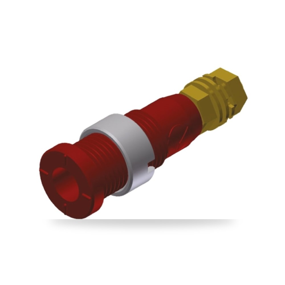 قابس موزة فحص واختبار 2 مم أحمر طراز مميز RS ريمكو للتوريدات الصناعية (Reemco Industrial)