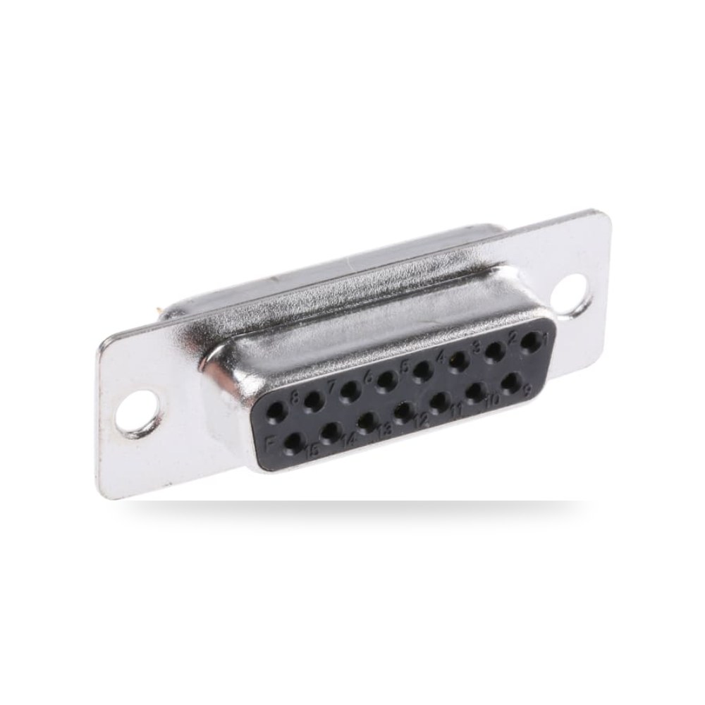موصل D Sub لوحات تحكم 15 خط أنثى كابل طراز X ريمكو للتوريدات الصناعية (Reemco Industrial)