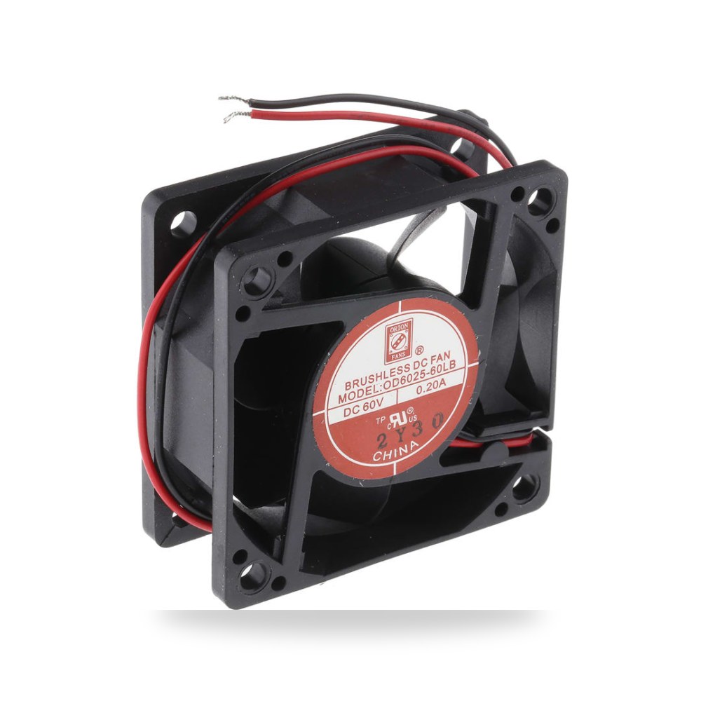 مروحة تبريد محورية للكبائن 60V DC 60 مم طراز ريمكو للتوريدات الصناعية (Reemco Industrial)