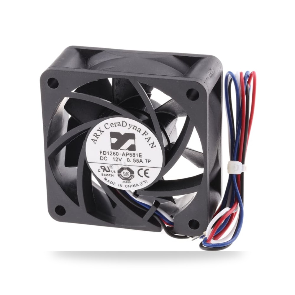 مروحة تبريد محورية للكبائن 12V DC 60 طراز R ريمكو للتوريدات الصناعية (Reemco Industrial)
