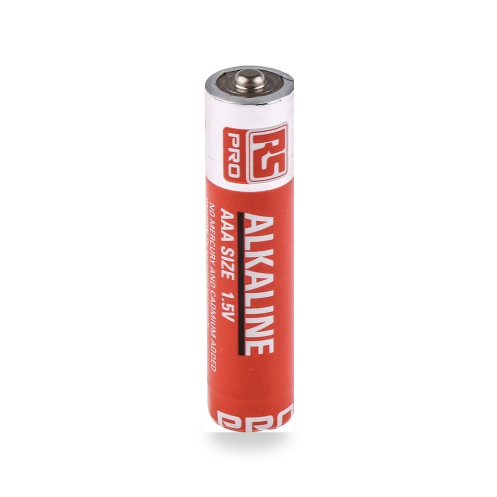 بطارية قلوية AAA 1.5V فئة شاقة RS PRO ريمكو للتوريدات الصناعية (Reemco Industrial) موديل