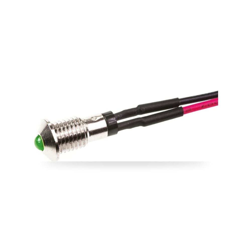 لمبة بيان وإشارة لوحات 2.8V أخضر 6 مم RS PRO ريمكو للتوريدات الصناعية (Reemco Industrial)