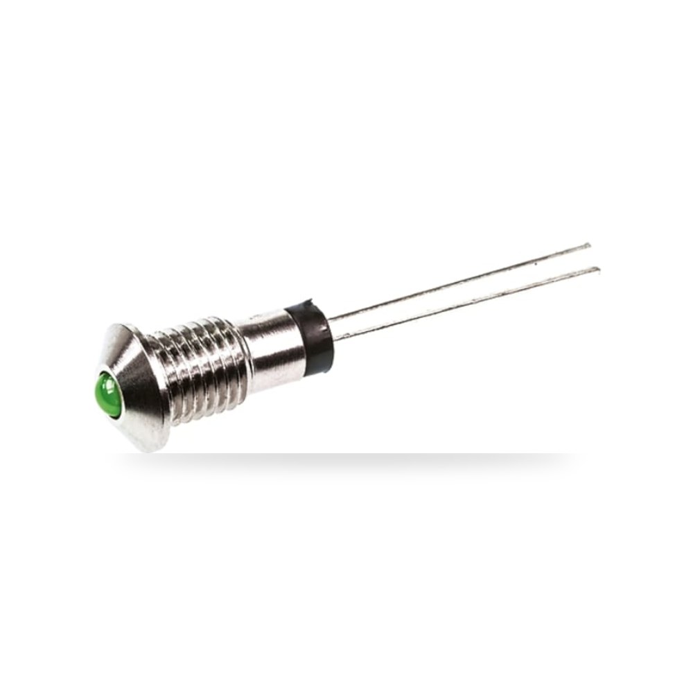 لمبة بيان وإشارة لوحات 2.8V أخضر 6 مم صناعي ريمكو للتوريدات الصناعية (Reemco Industrial)