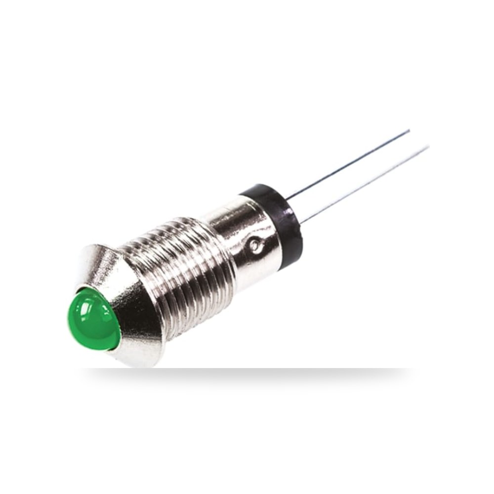 لمبة بيان وإشارة لوحات 2.8V أخضر 8 مم RS PRO ريمكو للتوريدات الصناعية (Reemco Industrial)