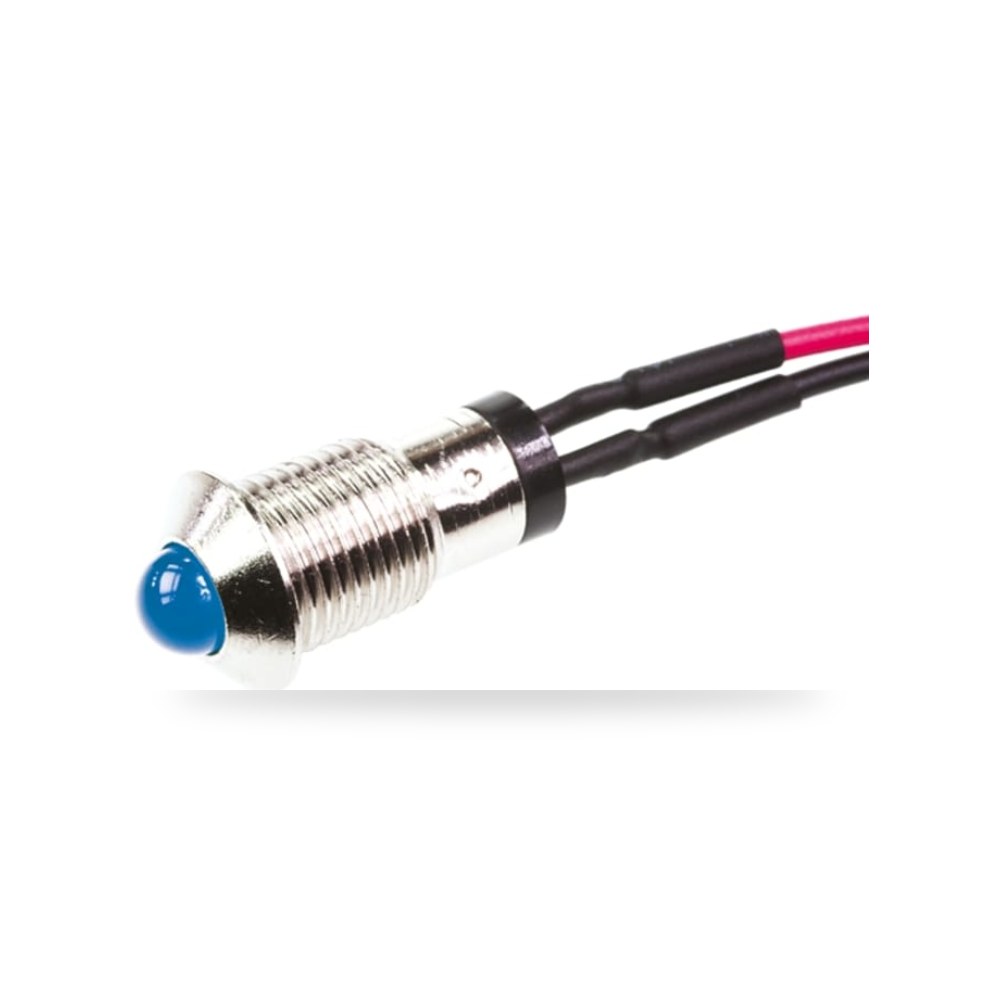 لمبة بيان وإشارة لوحات 4.5V أزرق 8 مم صناعي ريمكو للتوريدات الصناعية (Reemco Industrial)