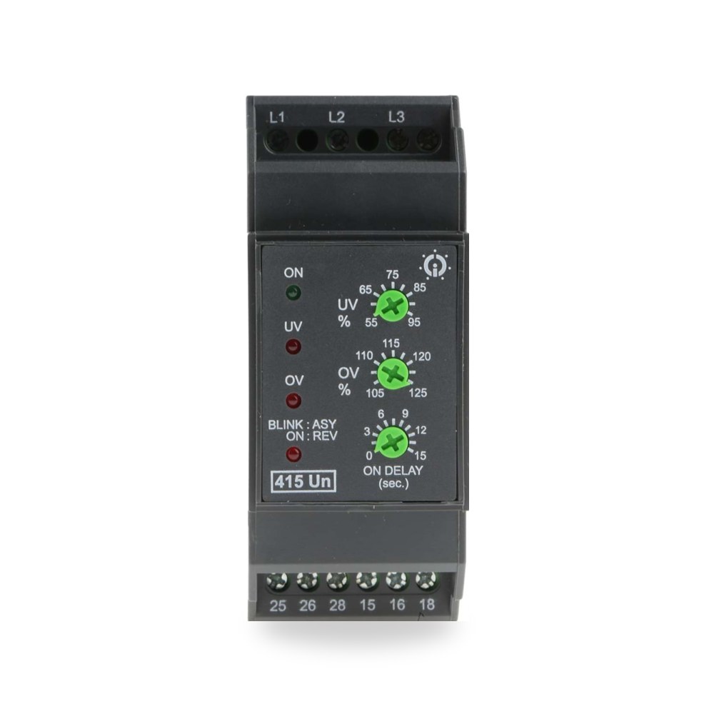 ريليه مراقبة وحماية فازات صناعي 3 فاز 415V ريمكو للتوريدات الصناعية (Reemco Industrial) موديل