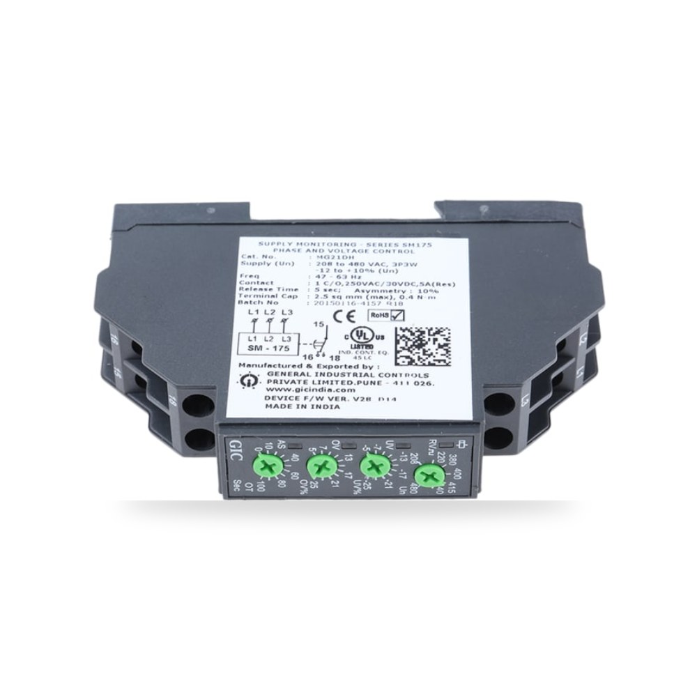 ريليه مراقبة وحماية فازات صناعي 3 فاز 480V ريمكو للتوريدات الصناعية (Reemco Industrial)