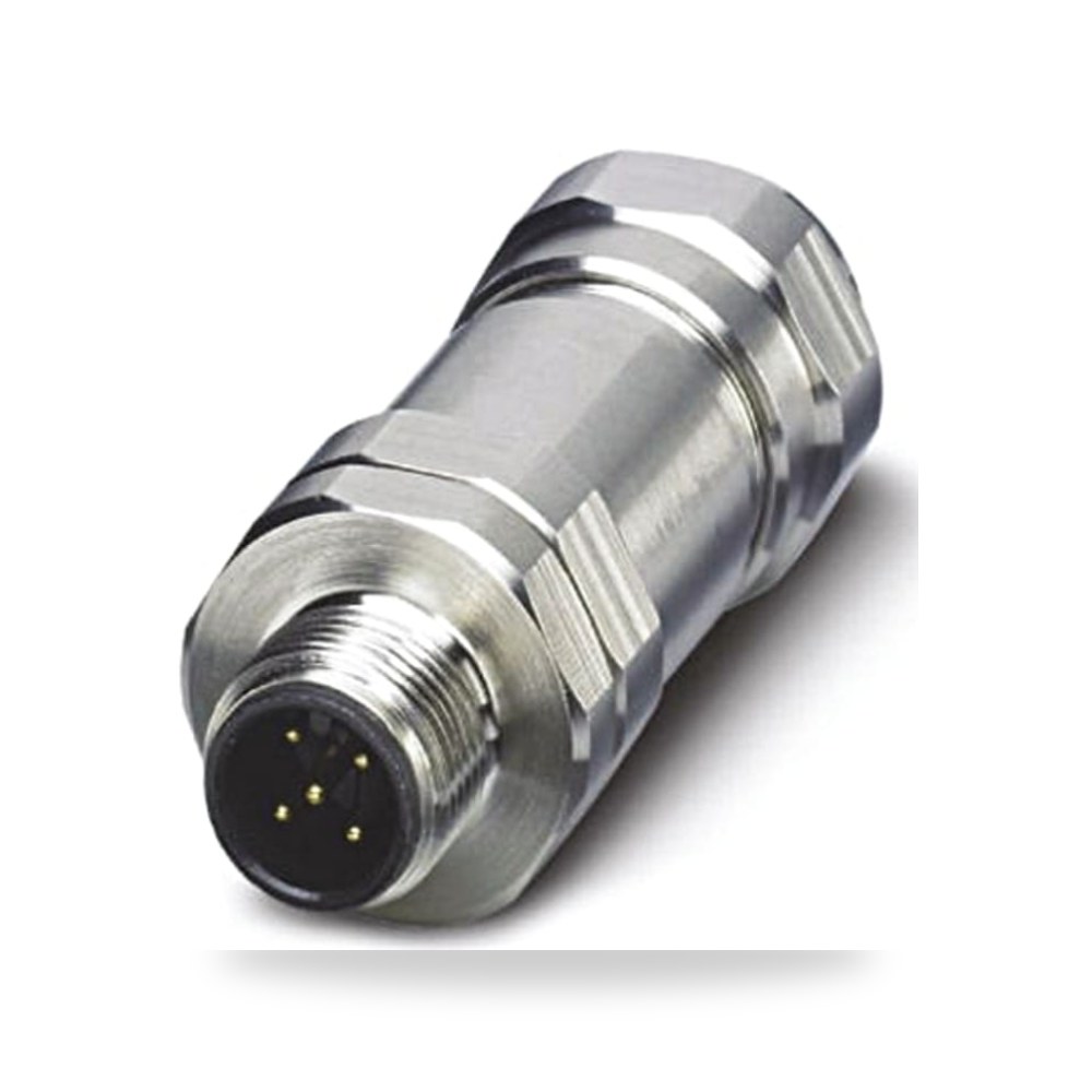 موصل دائري صناعي معتمد M12 5 أطراف كابل طراز ريمكو للتوريدات الصناعية (Reemco Industrial)