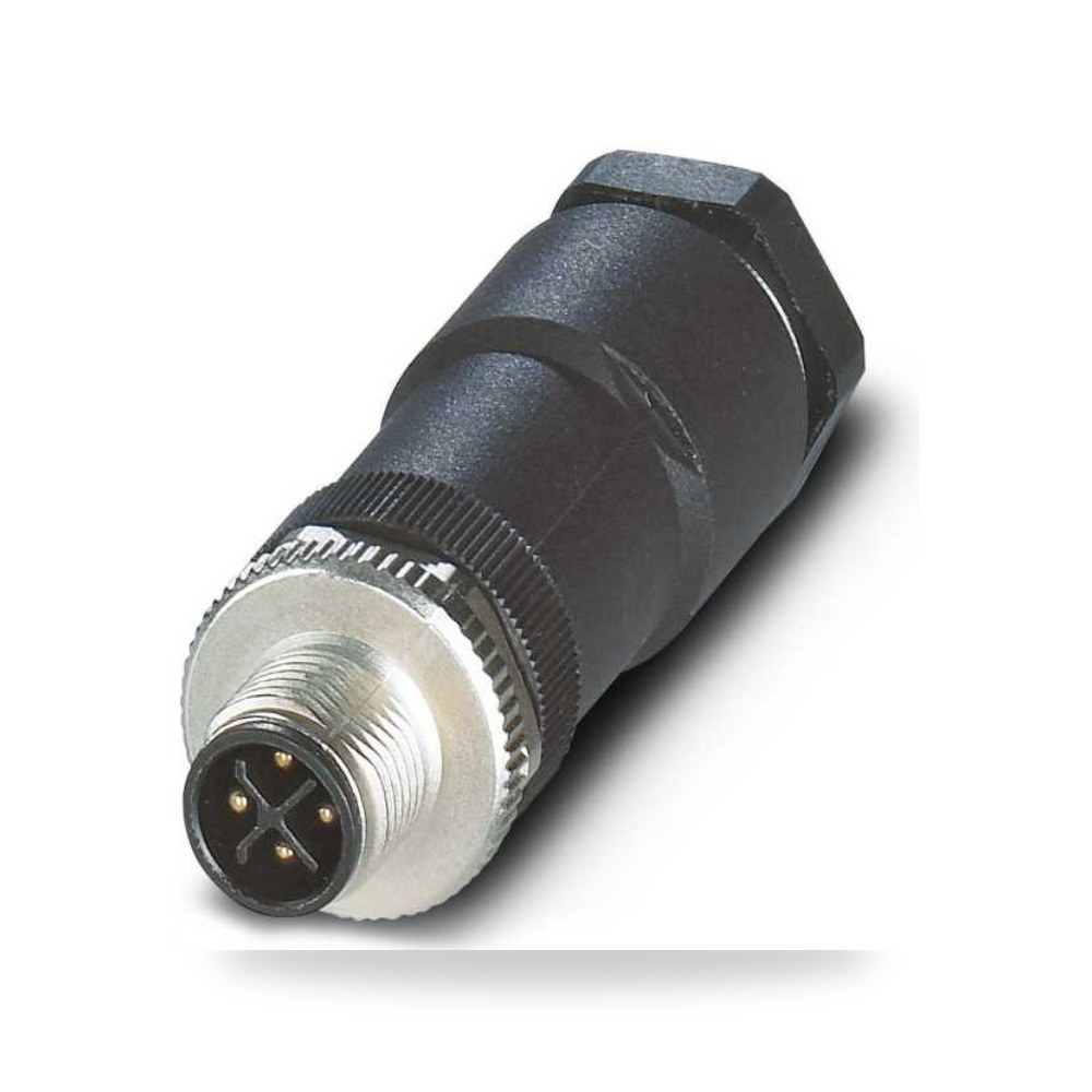 موصل دائري صناعي معتمد M12 4 أطراف كابل طراز ريمكو للتوريدات الصناعية (Reemco Industrial)