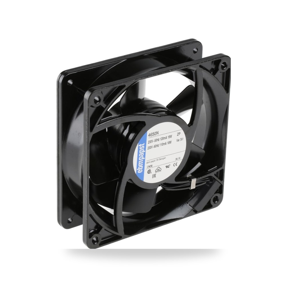 مروحة تبريد محورية للكبائن 230V AC مقاس طراز ريمكو للتوريدات الصناعية (Reemco Industrial)