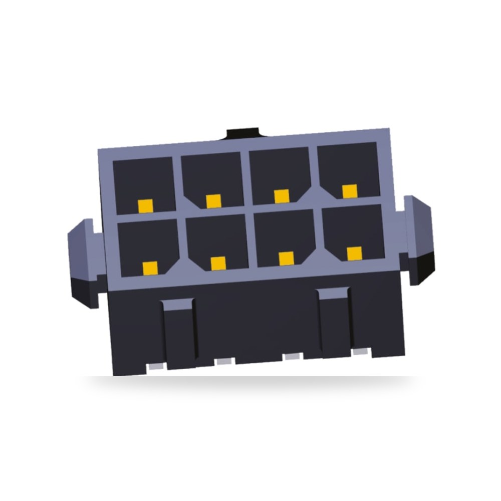 موصل وبن هيدر بوردات PCB 8 خط خطوة 3 مم طراز ريمكو للتوريدات الصناعية (Reemco Industrial)