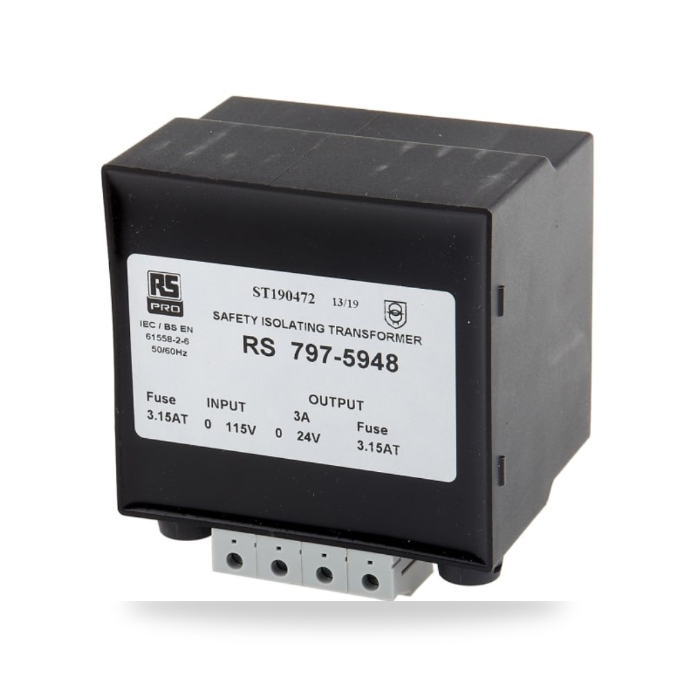 محول عزل وتحكم سكة دين ريل 100 فئة شاقة RS ريمكو للتوريدات الصناعية (Reemco Industrial)