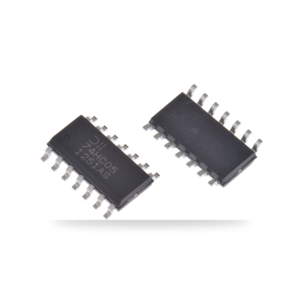 شريحة عاكس منطقي إنفرتر IC 74HC05S14 RS PRO ريمكو للتوريدات الصناعية (Reemco Industrial)