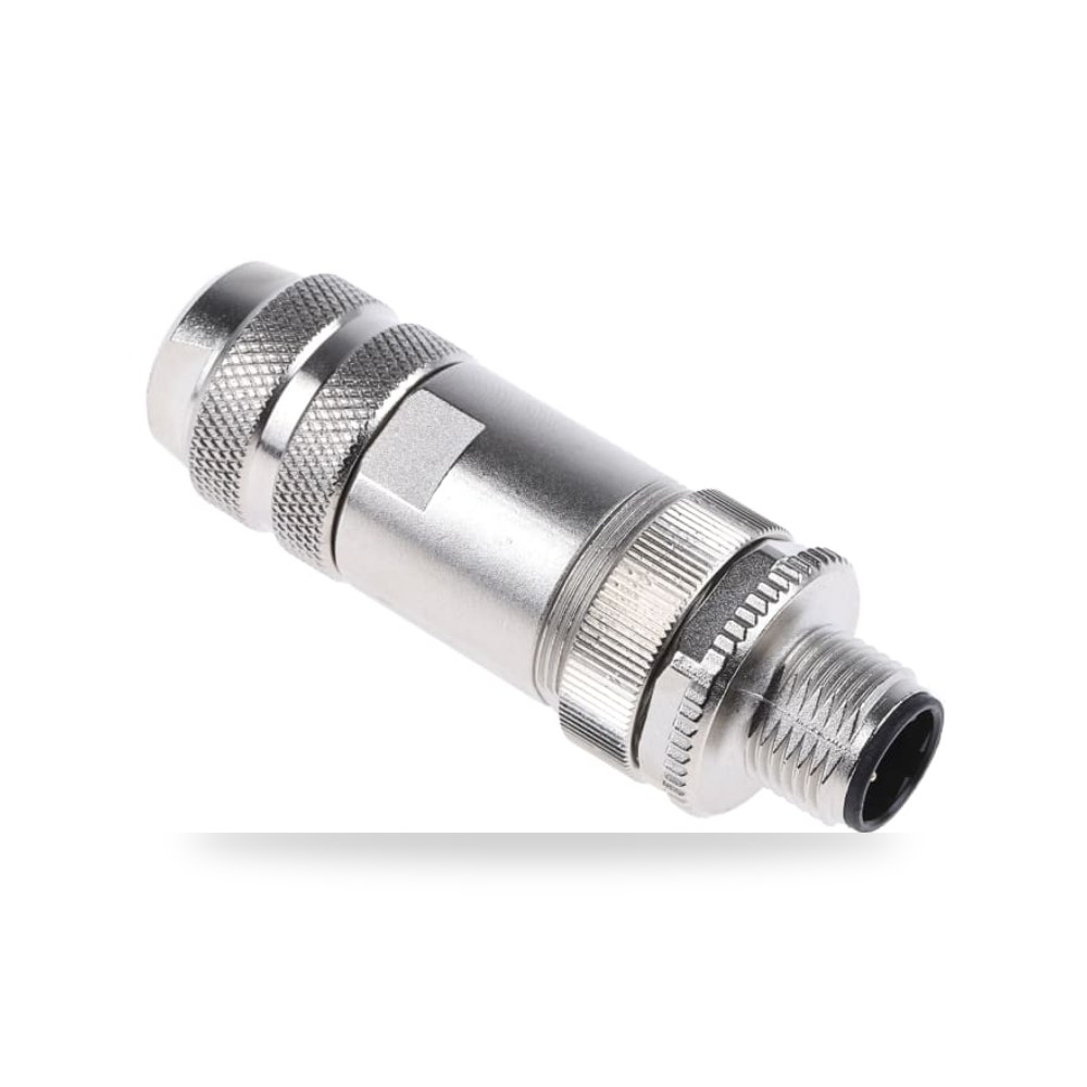 موصل دائري صناعي معتمد M12 4 طراز A ريمكو للتوريدات الصناعية (Reemco Industrial)