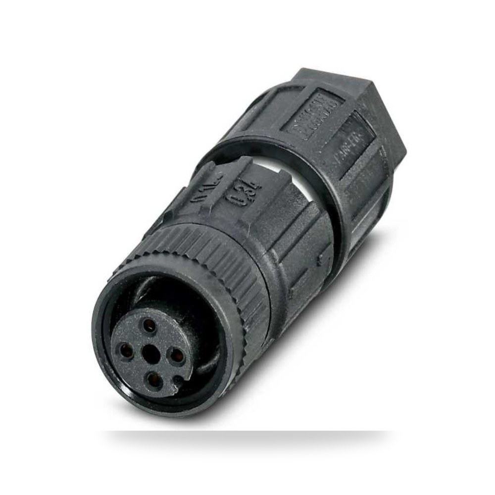 موصل دائري صناعي M12 4 أطراف كابل طراز B RS ريمكو للتوريدات الصناعية (Reemco Industrial)