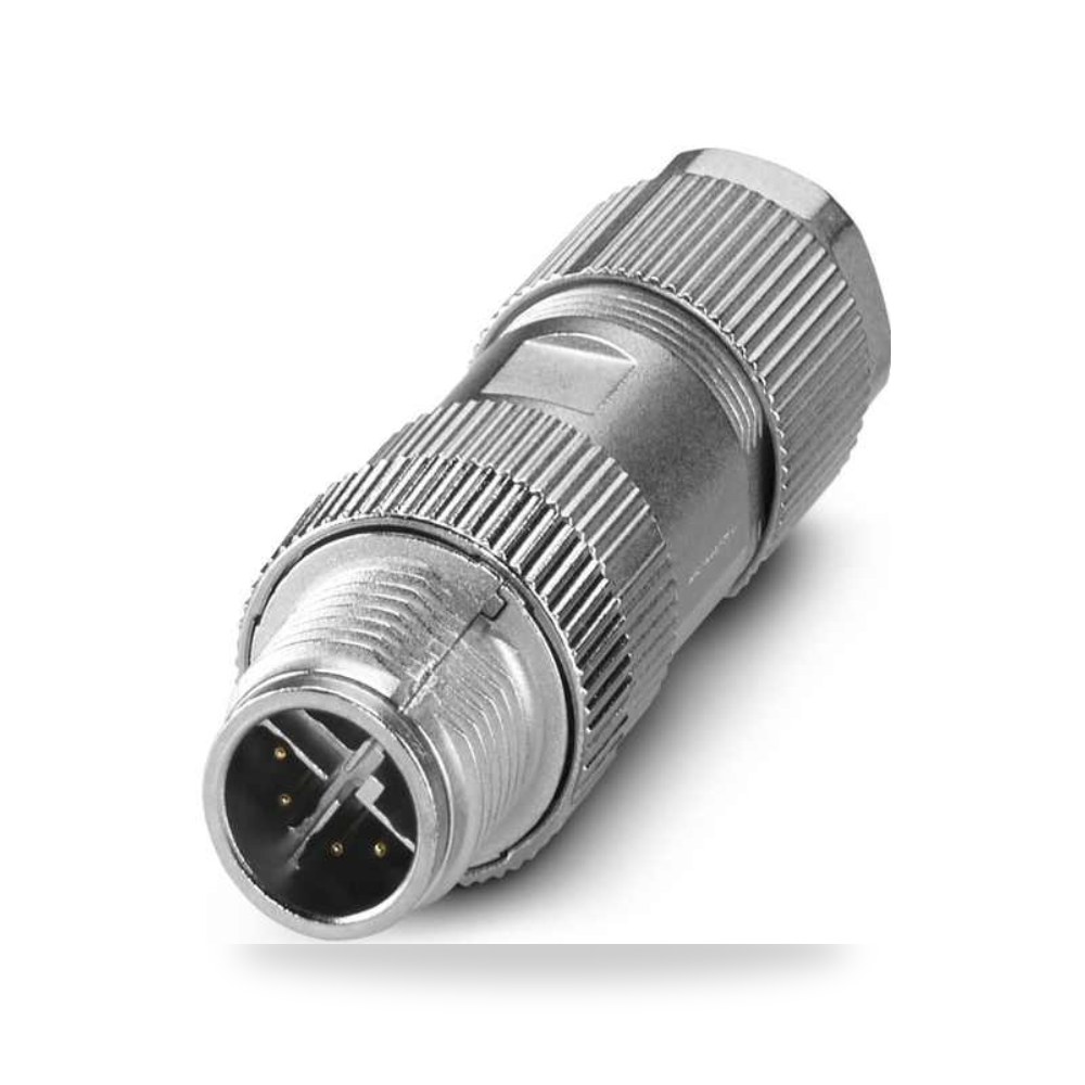 موصل دائري صناعي معتمد M12 8 أطراف طراز C RS ريمكو للتوريدات الصناعية (Reemco Industrial)