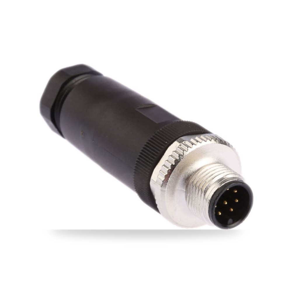 موصل دائري صناعي معتمد M12 8 أطراف كابل طراز ريمكو للتوريدات الصناعية (Reemco Industrial)