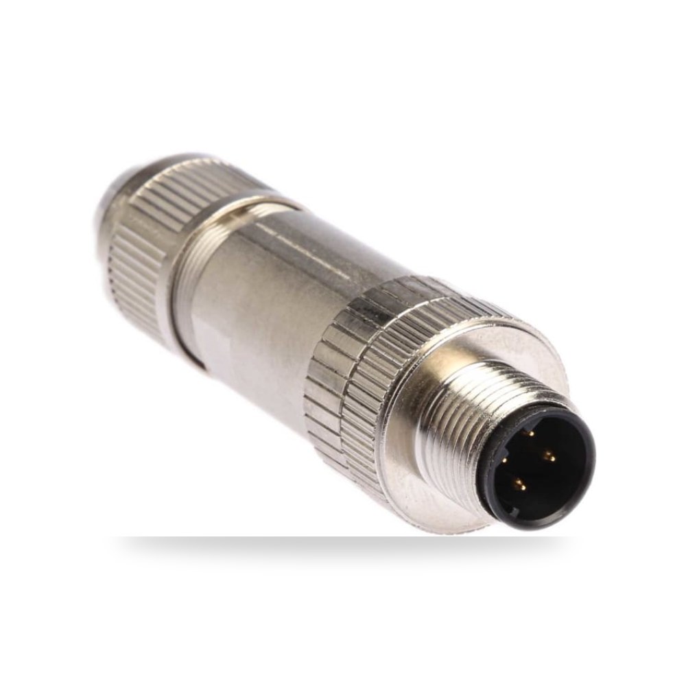 موصل دائري صناعي معتمد M12 4 طراز C صناعي RS ريمكو للتوريدات الصناعية (Reemco Industrial)