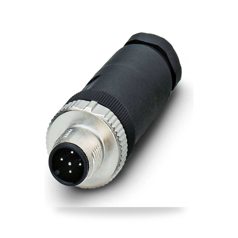 موصل دائري صناعي معتمد M12 5 أطراف طراز Z RS ريمكو للتوريدات الصناعية (Reemco Industrial)