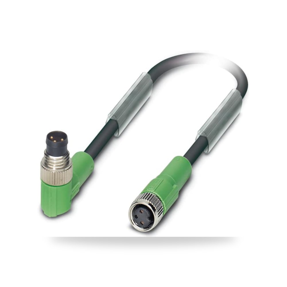 كابل توصيل حساسات ومشغلات M8 3 طراز G شاق RS ريمكو للتوريدات الصناعية (Reemco Industrial)