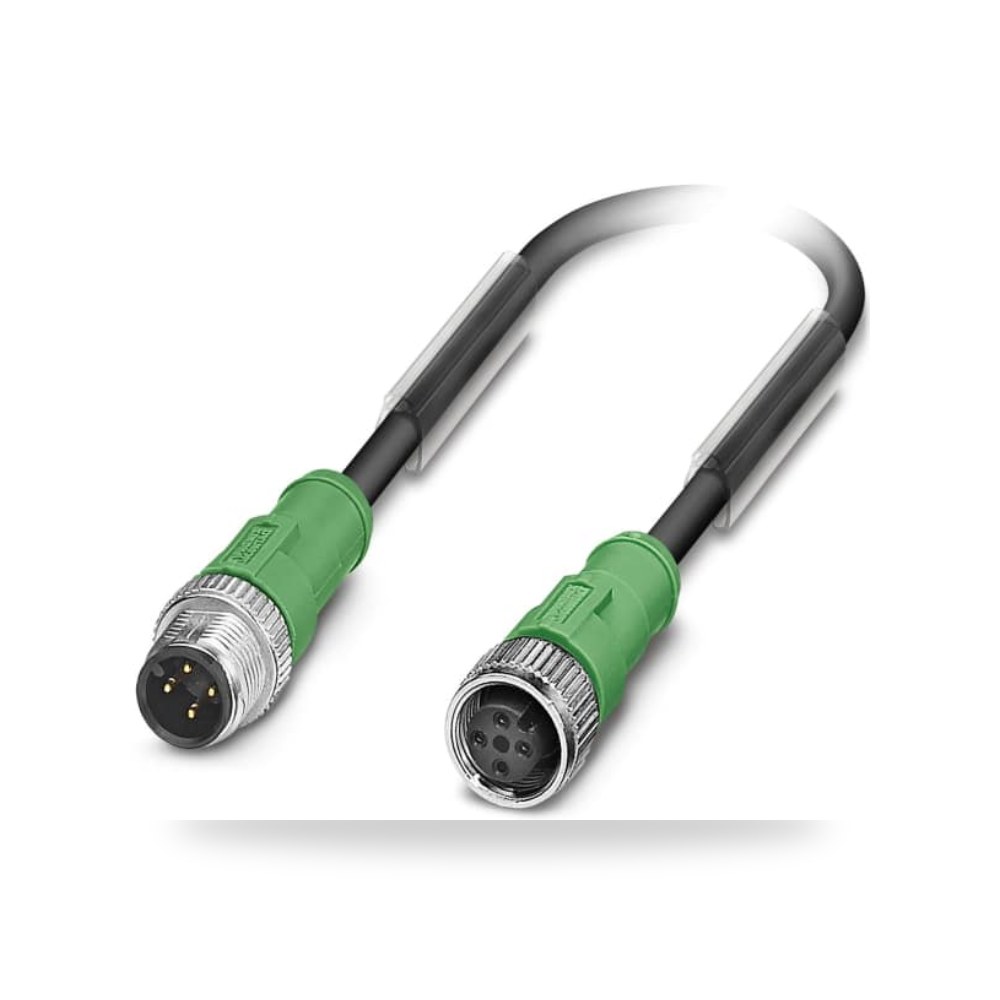 كابل توصيل حساسات ومشغلات M12 4 فئة D R صناعي ريمكو للتوريدات الصناعية (Reemco Industrial)