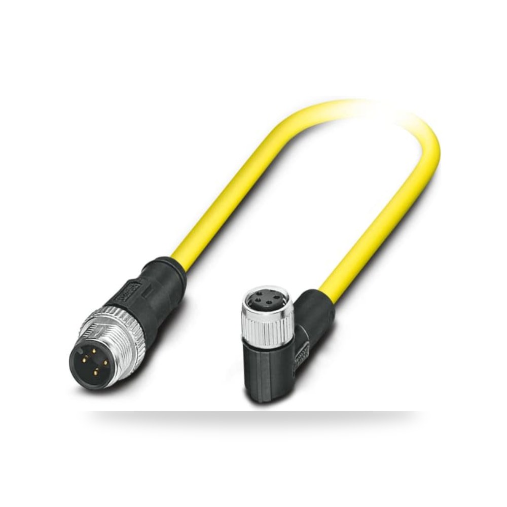 كابل توصيل حساسات ومشغلات M8 4 طراز D معتمد ريمكو للتوريدات الصناعية (Reemco Industrial)