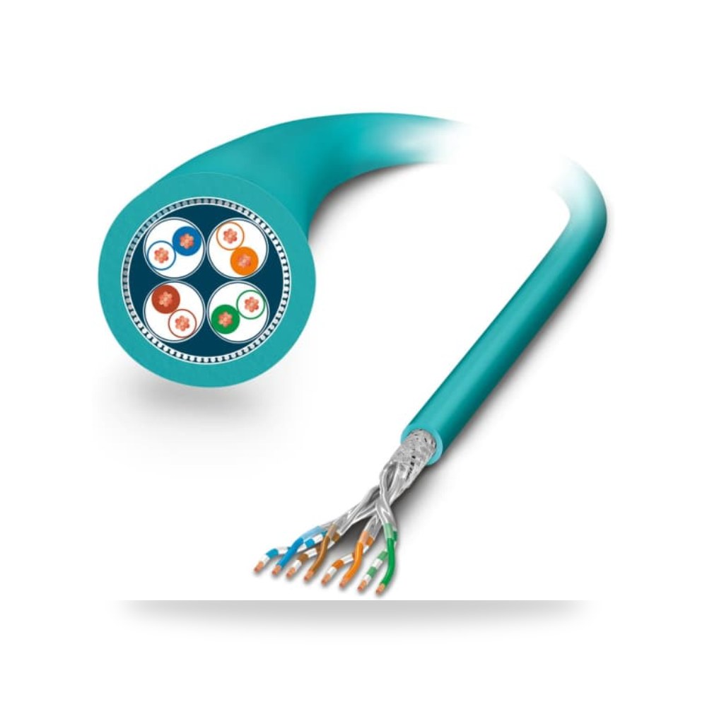 كابل شبكات إيثرنت CAT6A 100 فئة شاقة RS PRO ريمكو للتوريدات الصناعية (Reemco Industrial)