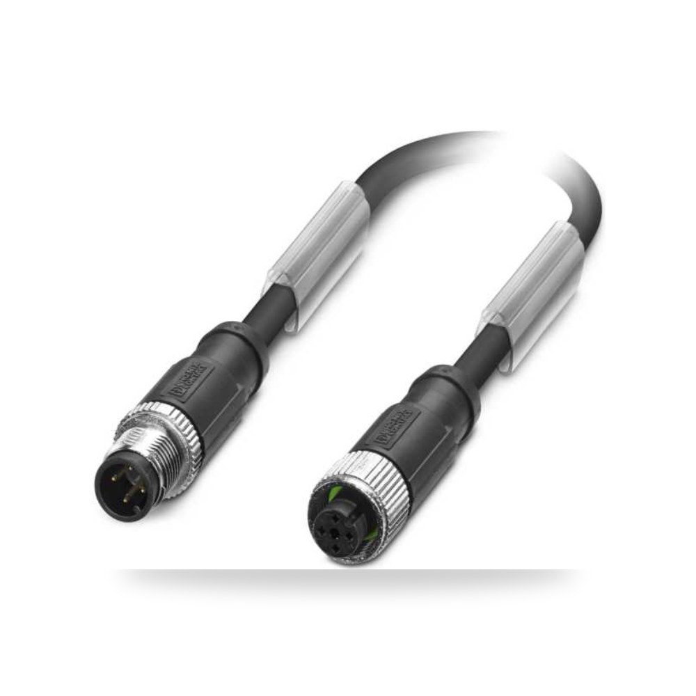 كابل توصيل حساسات ومشغلات M12 4 فئة D V صناعي ريمكو للتوريدات الصناعية (Reemco Industrial)