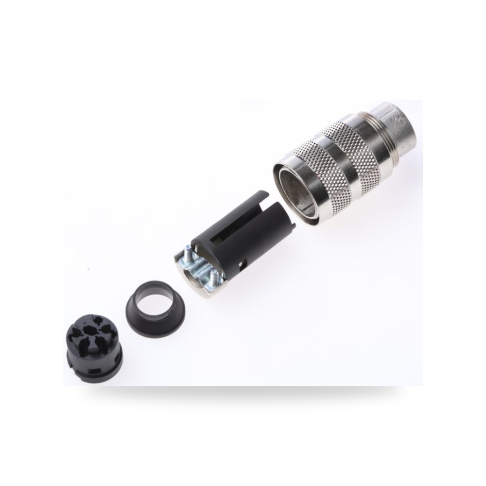 موصل دائري صناعي معتمد M16 6 أطراف كابل فئة ريمكو للتوريدات الصناعية (Reemco Industrial)