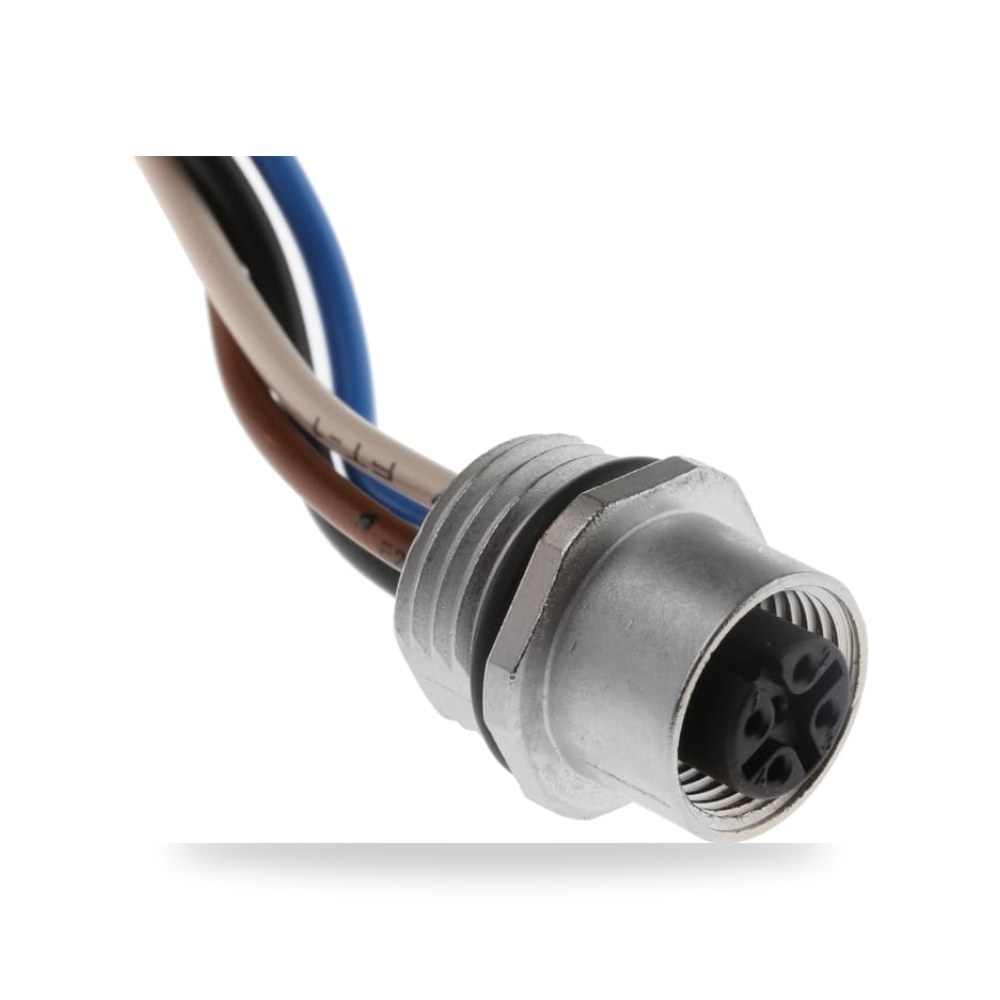 موصل دائري صناعي M12 4 أطراف طراز C RS PRO ريمكو للتوريدات الصناعية (Reemco Industrial)