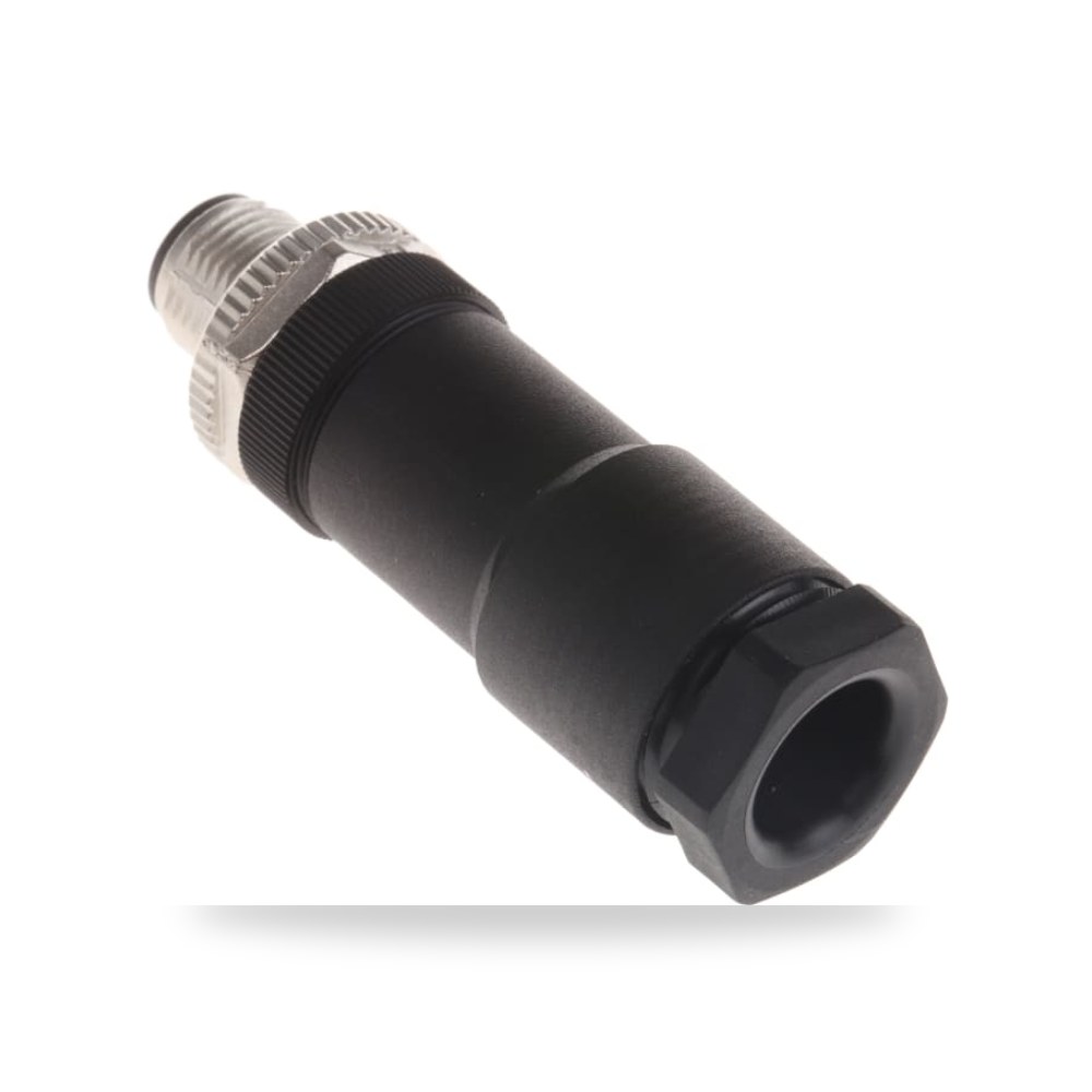 موصل دائري صناعي معتمد M12 4 طراز D شاق RS ريمكو للتوريدات الصناعية (Reemco Industrial)