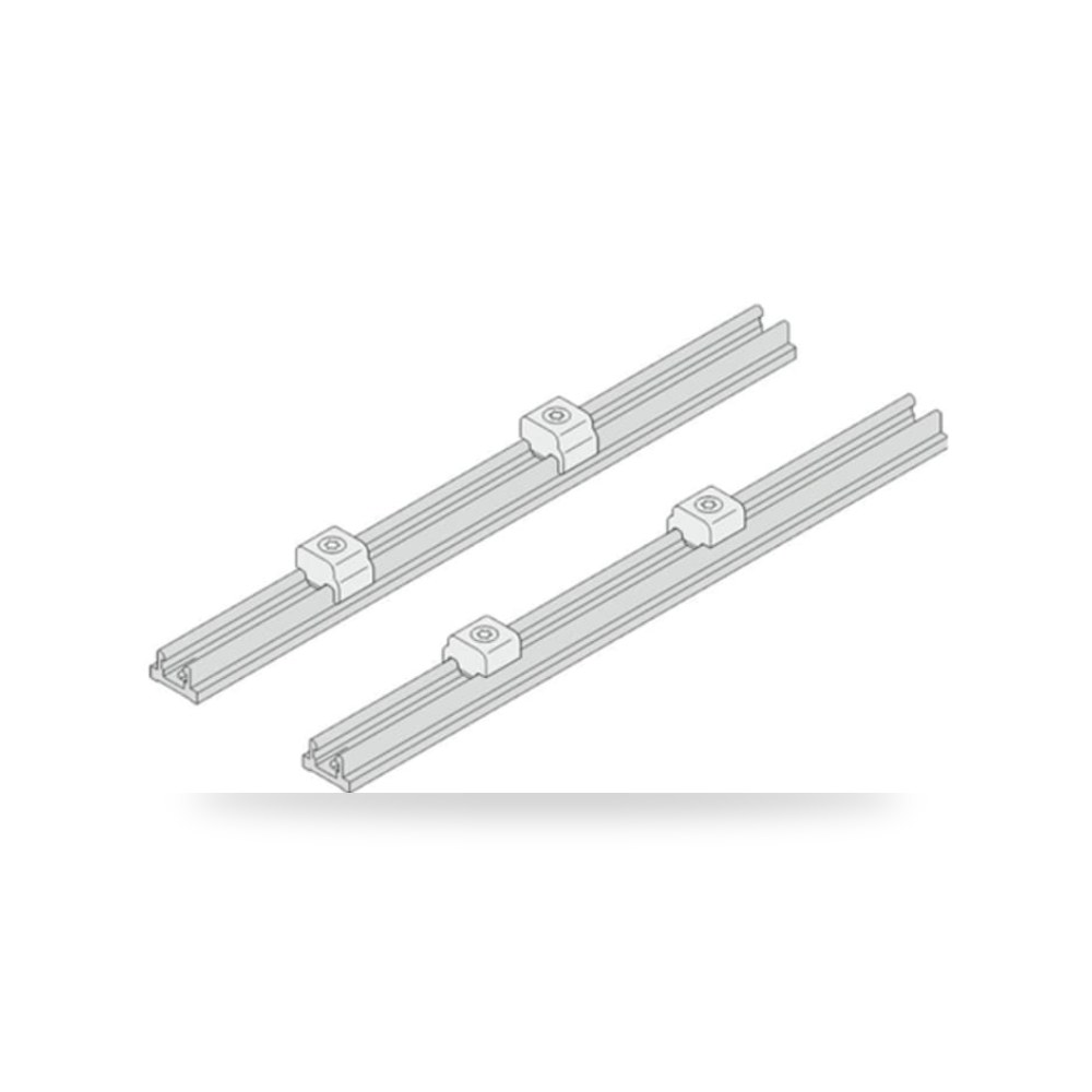 سكة ومجرى توجيه كروت راك 19 عالي الدقة RS PRO ريمكو للتوريدات الصناعية (Reemco Industrial)