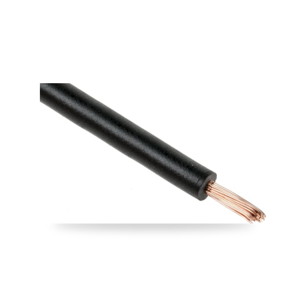 سلك توصيل مرن بوردات 18 AWG أسود 25 متر RS ريمكو للتوريدات الصناعية (Reemco Industrial) موديل