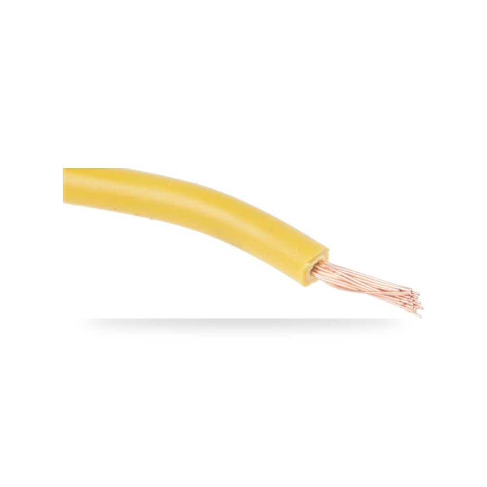 سلك توصيل مرن بوردات 18 AWG أصفر 25 متر RS ريمكو للتوريدات الصناعية (Reemco Industrial) موديل