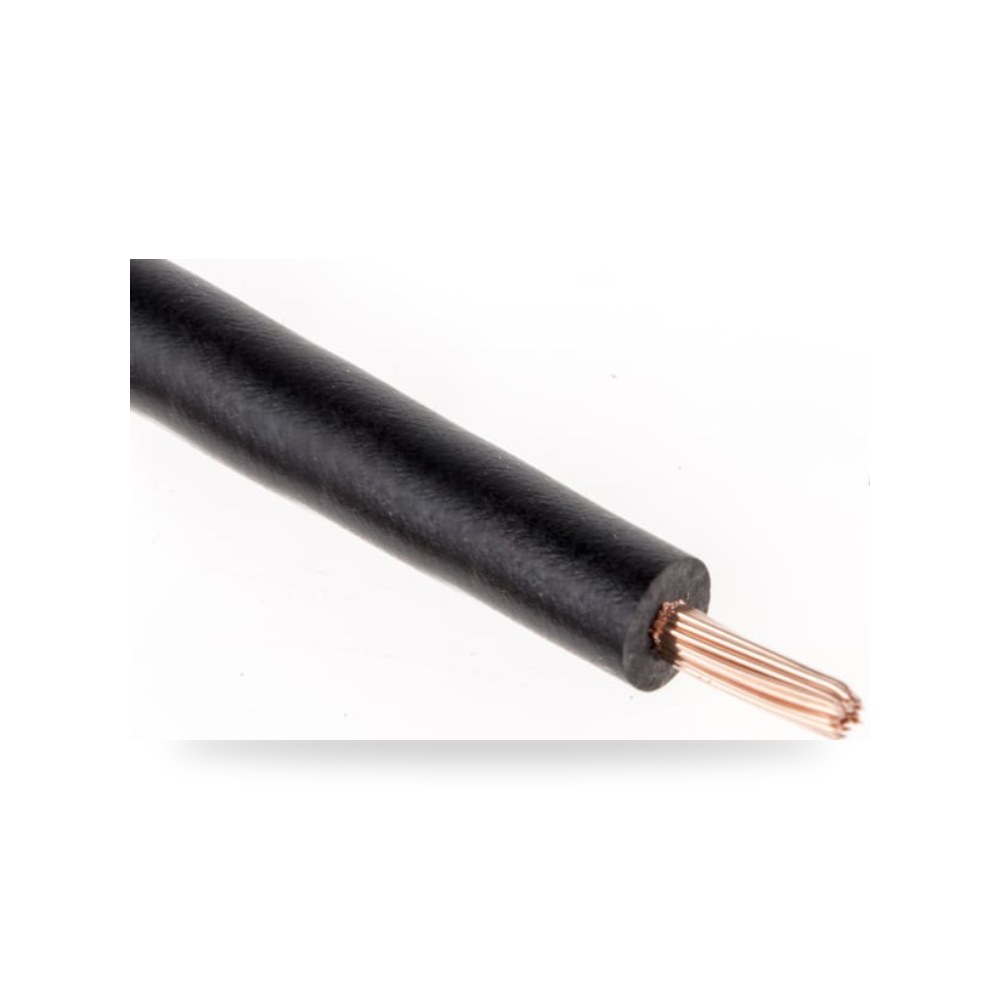 سلك توصيل مرن بوردات 18 AWG أسود 100 فئة شاقة ريمكو للتوريدات الصناعية (Reemco Industrial)