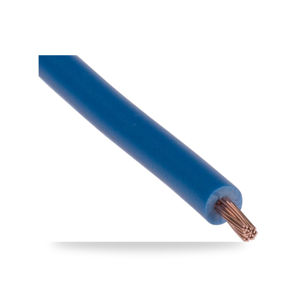 سلك توصيل مرن بوردات 18 AWG أزرق 100 طراز ريمكو للتوريدات الصناعية (Reemco Industrial)