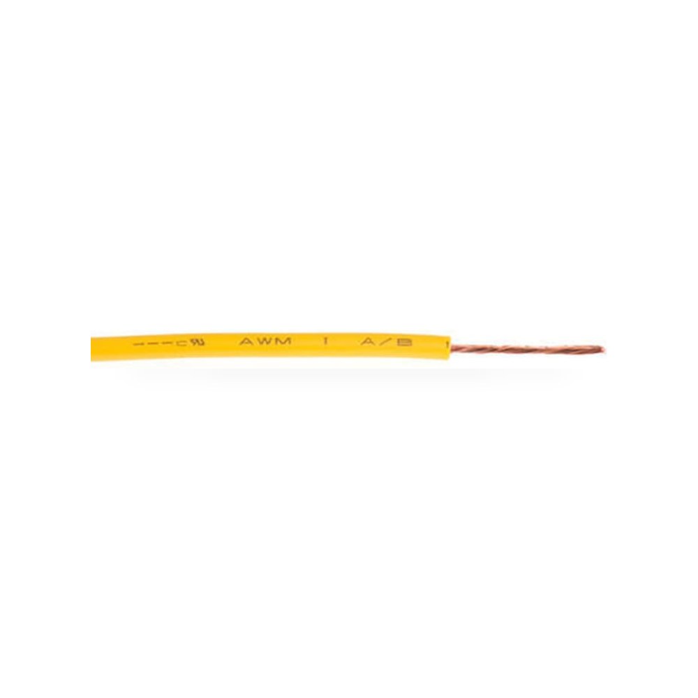 سلك توصيل مرن بوردات 18 AWG أصفر معتمد ريمكو للتوريدات الصناعية (Reemco Industrial) موديل