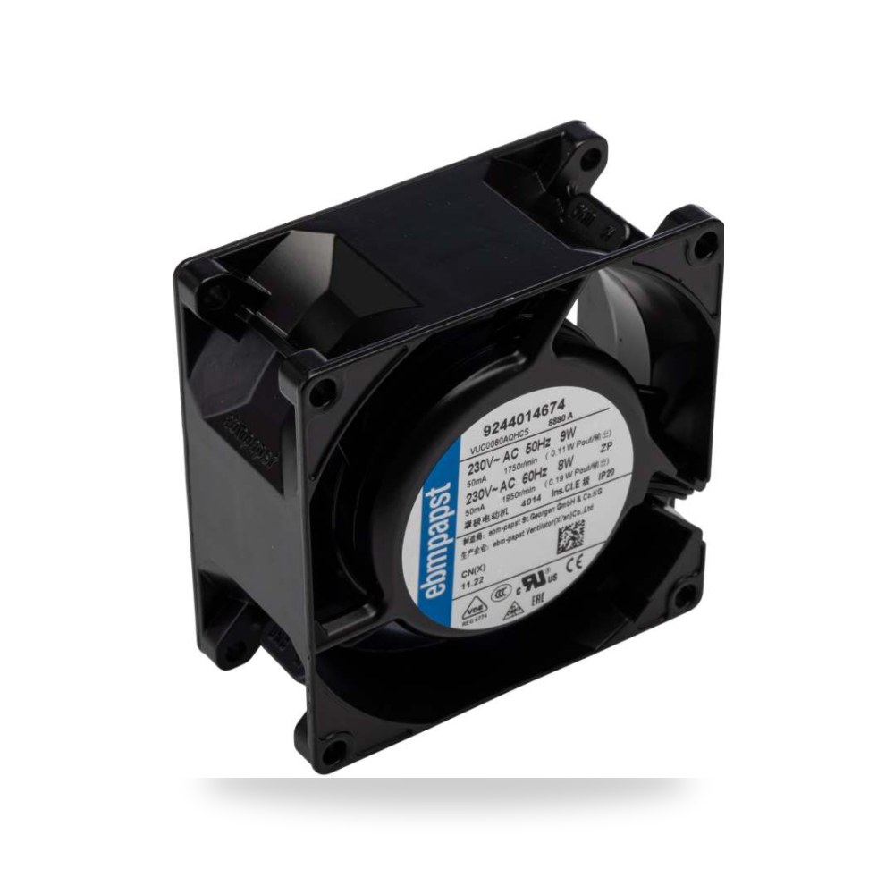 مروحة تبريد محورية للكبائن 230V AC 80 طراز A ريمكو للتوريدات الصناعية (Reemco Industrial)