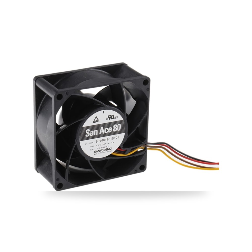 مروحة تبريد محورية للكبائن 12V DC 80 طراز S ريمكو للتوريدات الصناعية (Reemco Industrial)