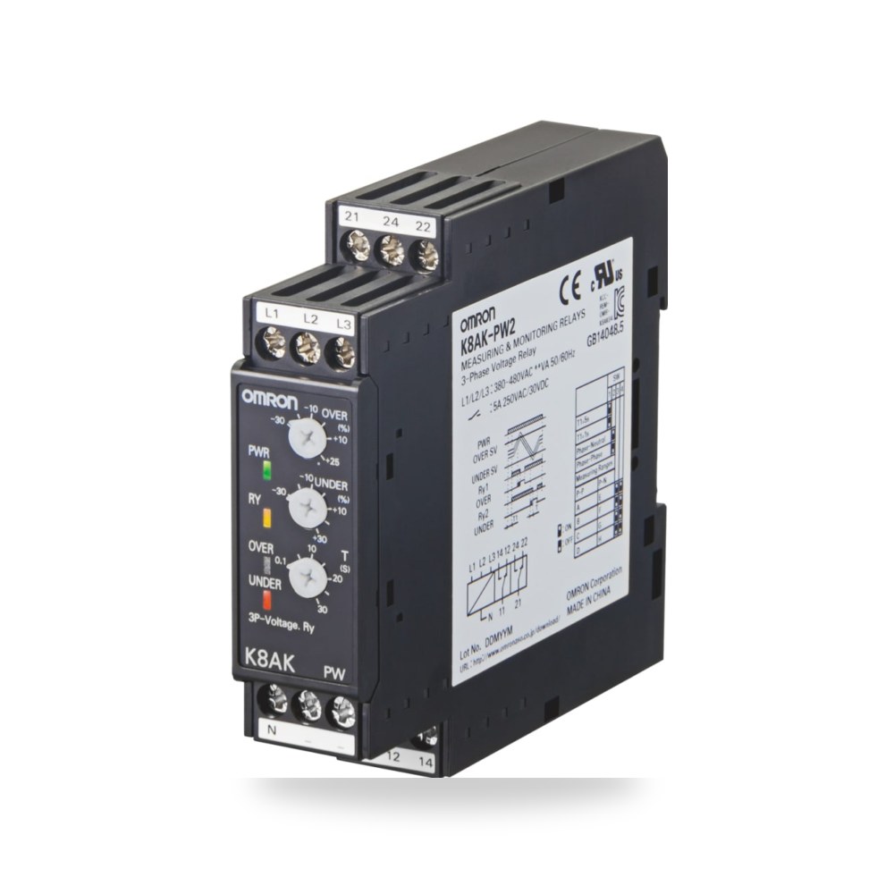 ريليه مراقبة وحماية فازات صناعي 3 فاز 480V ريمكو للتوريدات الصناعية (Reemco Industrial)
