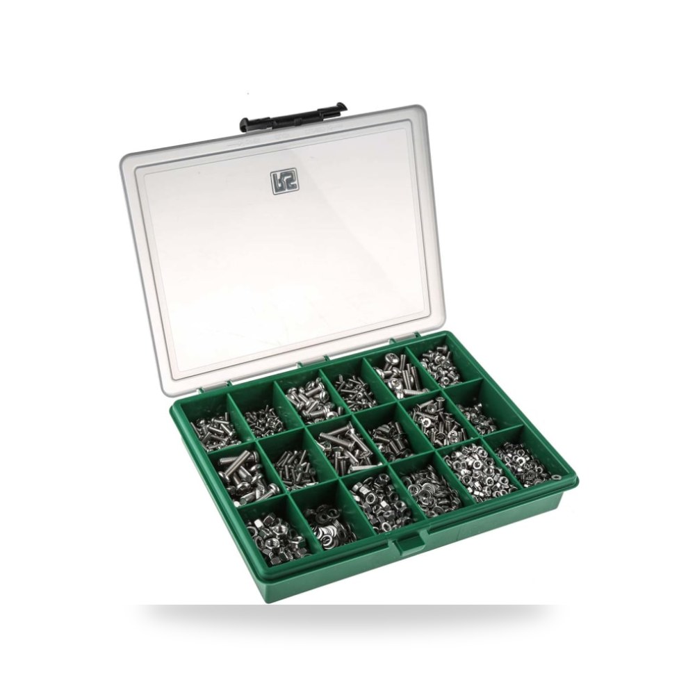 طقم صواميل ووردات فولاذية 2475 قطعة ورش RS ريمكو للتوريدات الصناعية (Reemco Industrial) موديل