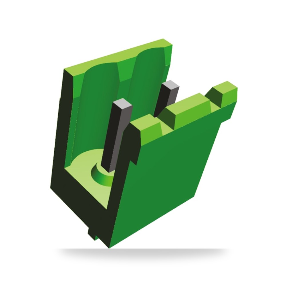 روزتة وبلوك أطراف بوردات PCB 2 خط فئة J R ريمكو للتوريدات الصناعية (Reemco Industrial)