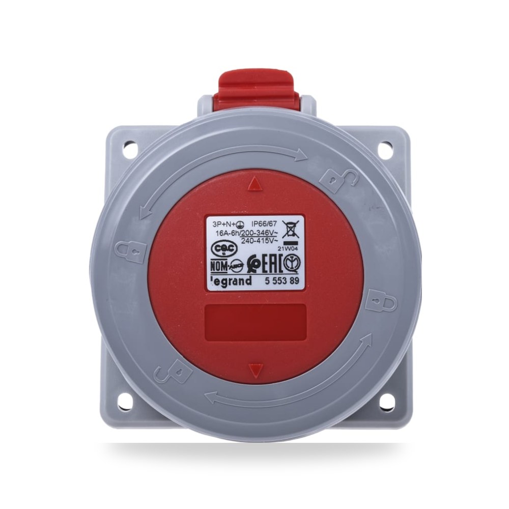 موصل قدرة كهربائي صناعي Legrand 16A 415V أداء ريمكو للتوريدات الصناعية (Reemco Industrial)