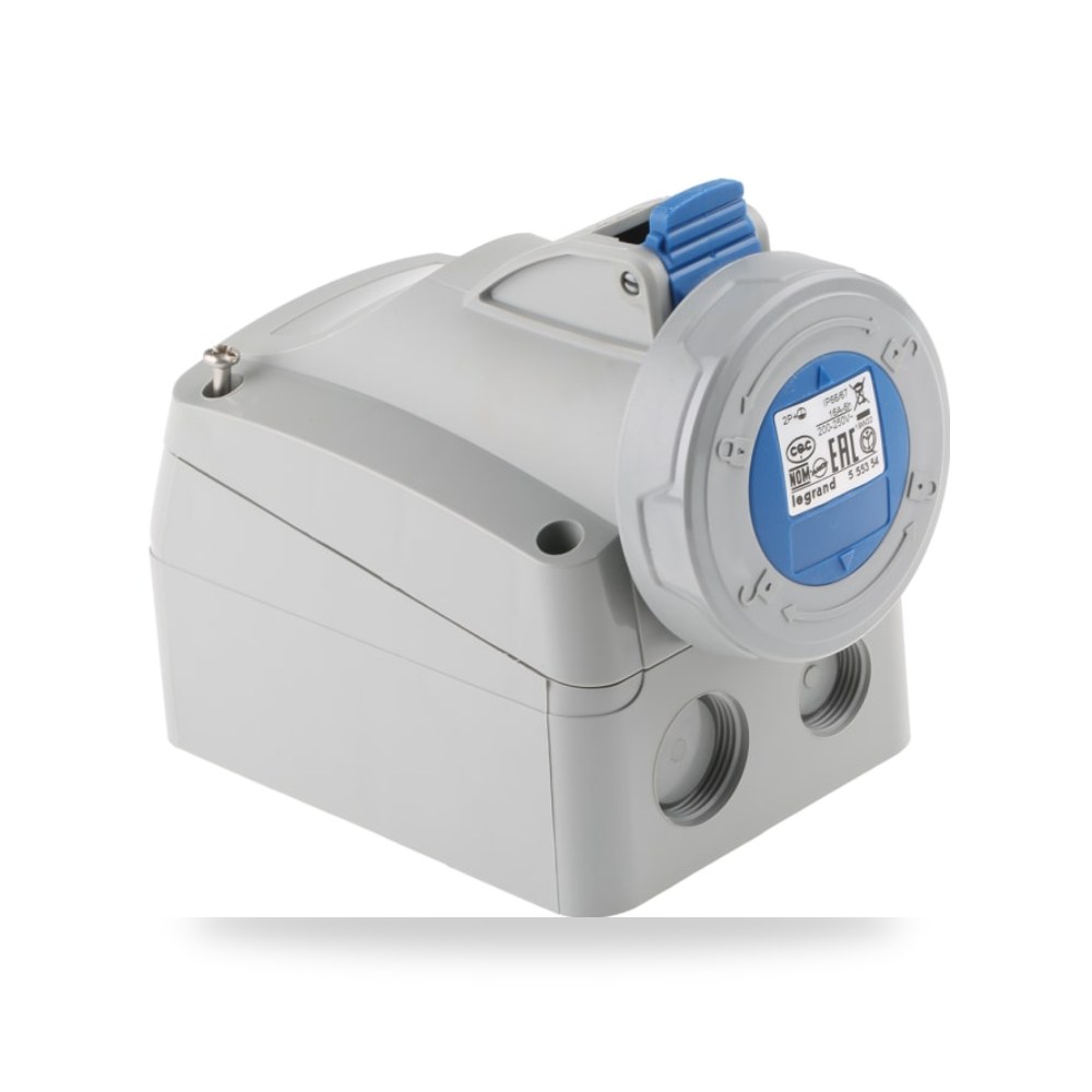 موصل قدرة كهربائي صناعي Legrand 16A 230V أداء ريمكو للتوريدات الصناعية (Reemco Industrial)