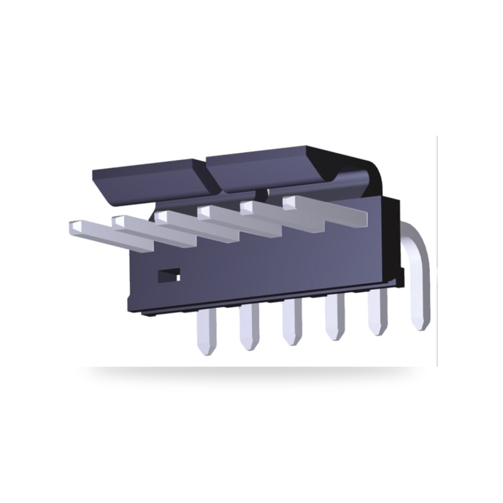 موصل وبن هيدر بوردات PCB 6 خط خطوة 3.96 طراز ريمكو للتوريدات الصناعية (Reemco Industrial)
