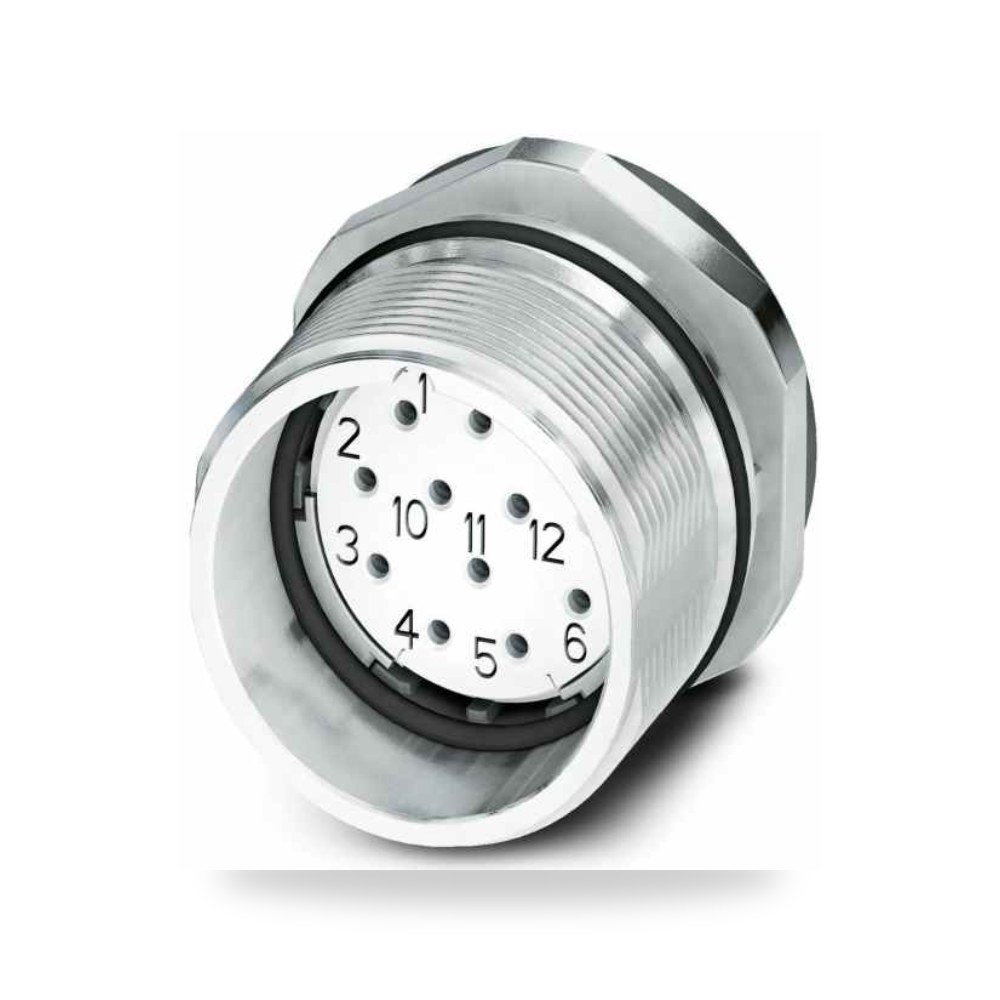 موصل دائري صناعي معتمد M23 12 أطراف أنثى فئة ريمكو للتوريدات الصناعية (Reemco Industrial)